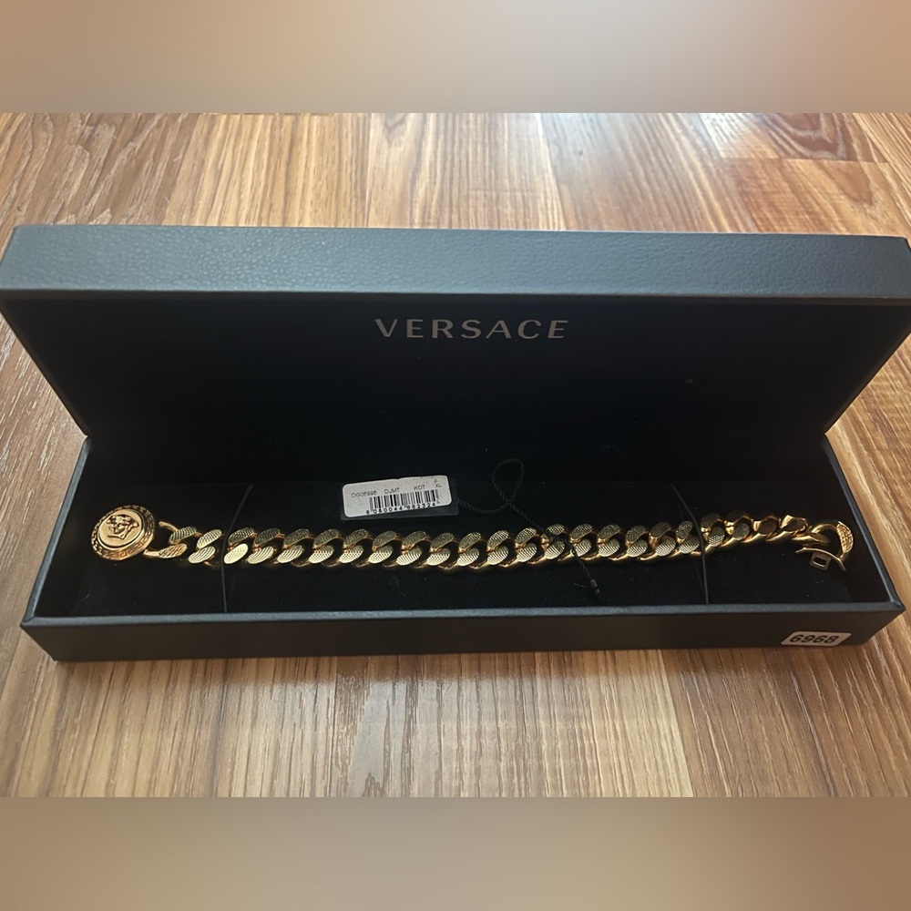 Versace Medusa Chain Bracelet